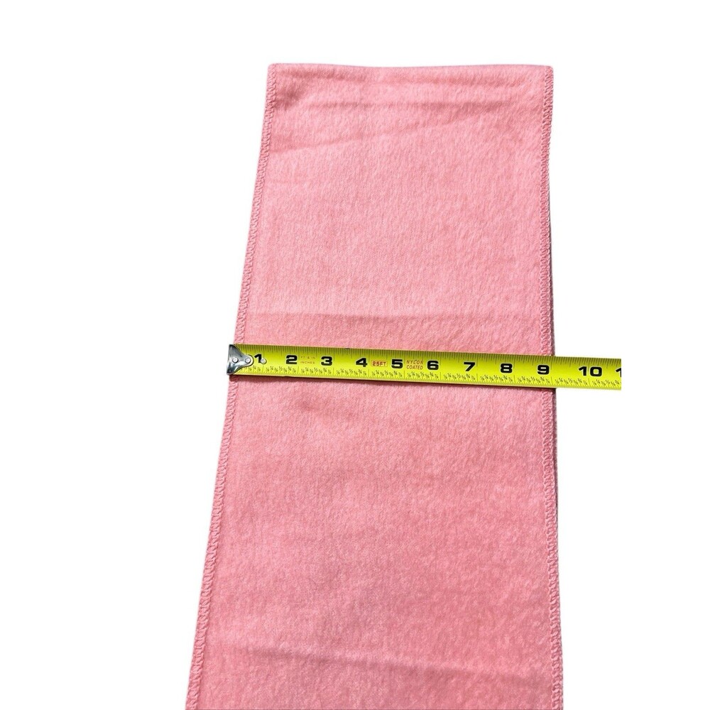 NWT 100% Alpaca Fur Scarf Made by Camargo From Peru Peruvian Soft PINK - Picture 6 of 10